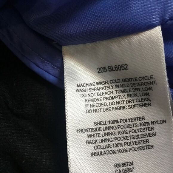 NWOT. Columbia BrandWomen’s Size Small Powder Blue Vertex Puffy Coat - Picture 8 of 9